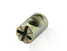 Chamfered Cross Groove Connecting Nut