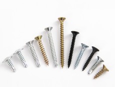 Black Zinc Bugle Head Phillips Tapping Screws