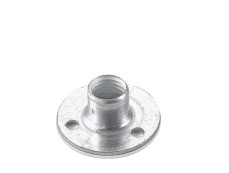 Color Zinc Three-hole Iron Plate Nut