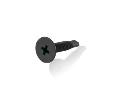 Black Zinc Bugle Head Phillips Tapping Screws
