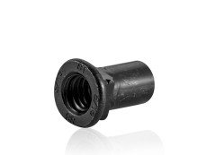 Black Zinc Special-Shaped Leaf Spring Nut