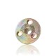 Color Zinc Three-hole Iron Plate Nut