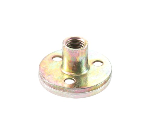 Color Zinc Three-hole Iron Plate Nut