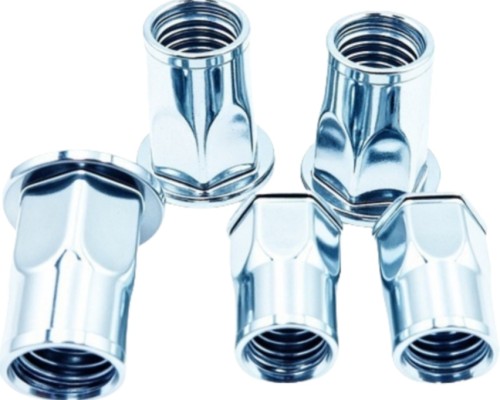 Flat Head Semi-Hex Body Rivet Nuts