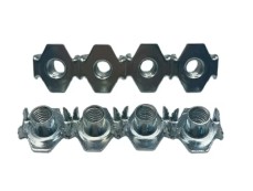 Flat Head Semi-Hex Body Rivet Nuts