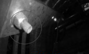 Corrosion of fasteners under chassis