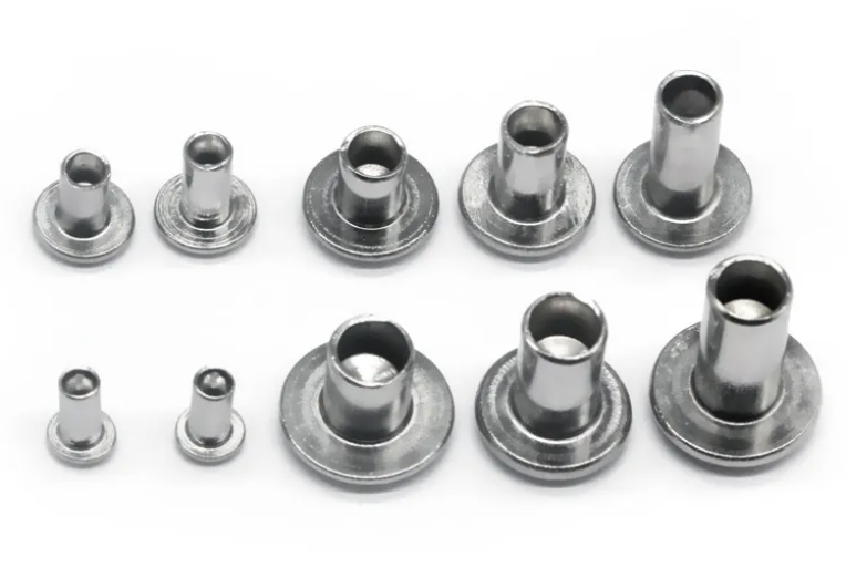 semi-hollow rivet