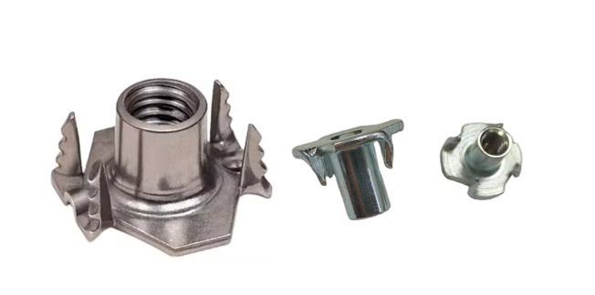 Hopper Feed T-Nut and Standard 4-Prong T-Nut