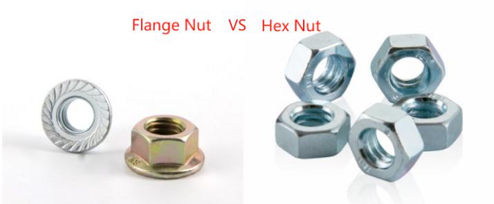 Flange Nut VS Hex Nut