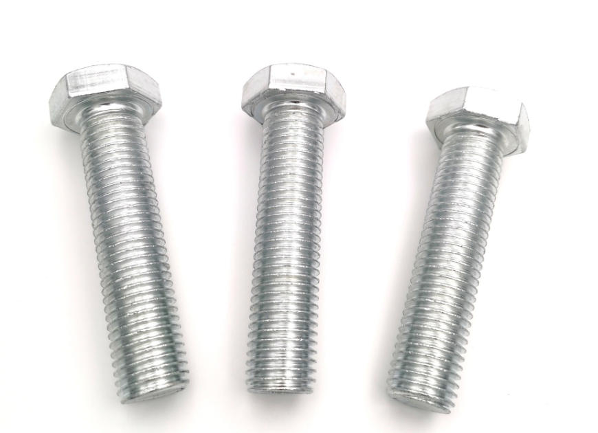 caebon steel zinc-plated bolts