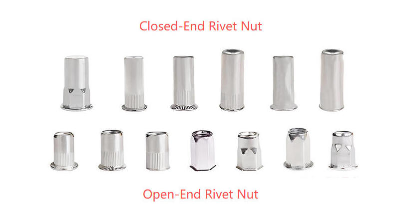 closed-end & open-end rivet nuts