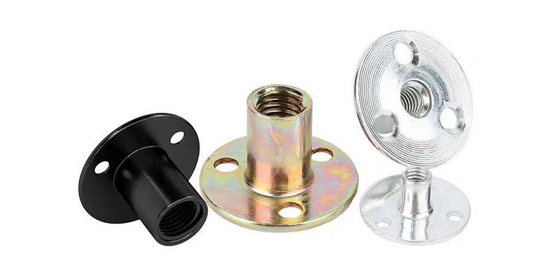 3 hole round base T nut 3 hole round base T nut