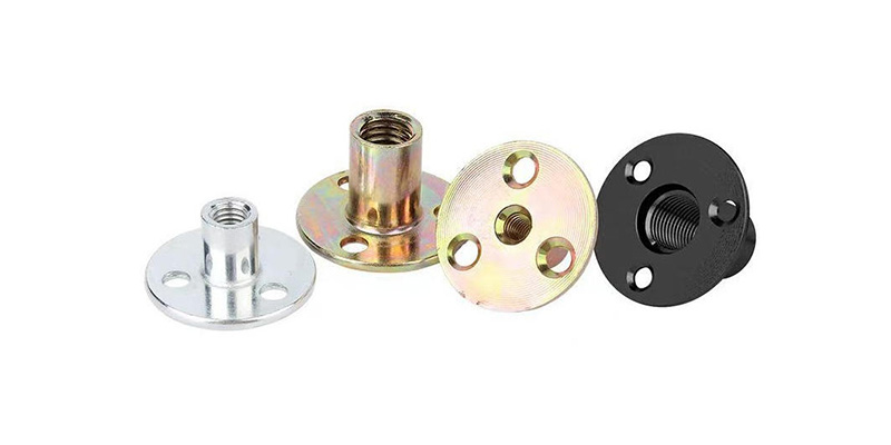 3 hole round base T nut 3 hole round base T nut