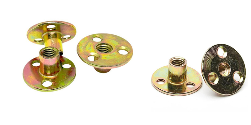 3 hole round base T nut 3 hole round base T nut